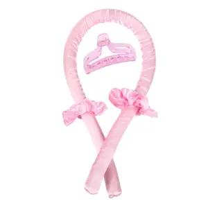 Hair Accessories For Women Clip Soft Hair Curlers Heatless Curling Rod Headband Hair Styling Tools Curling Ribbon Modeling Set